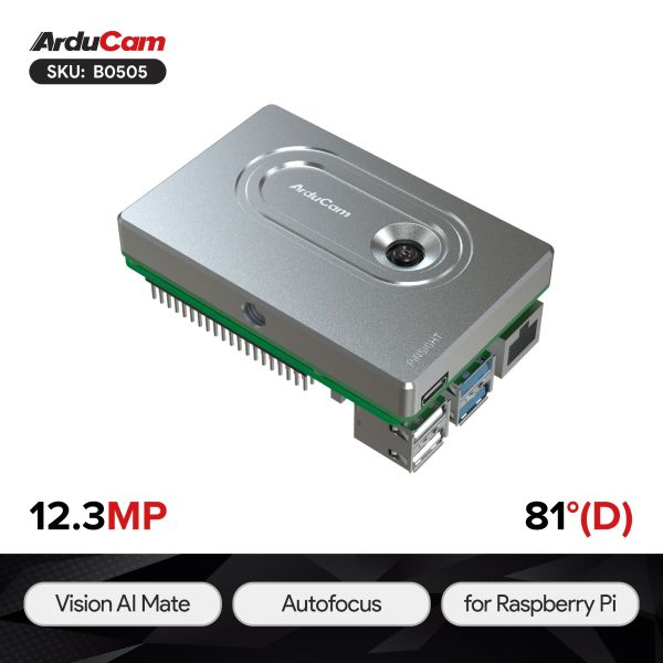 Arducam PiNSIGHT 12MP Vision AI Mate for Raspberry Pi 5 | Advanced AI ...