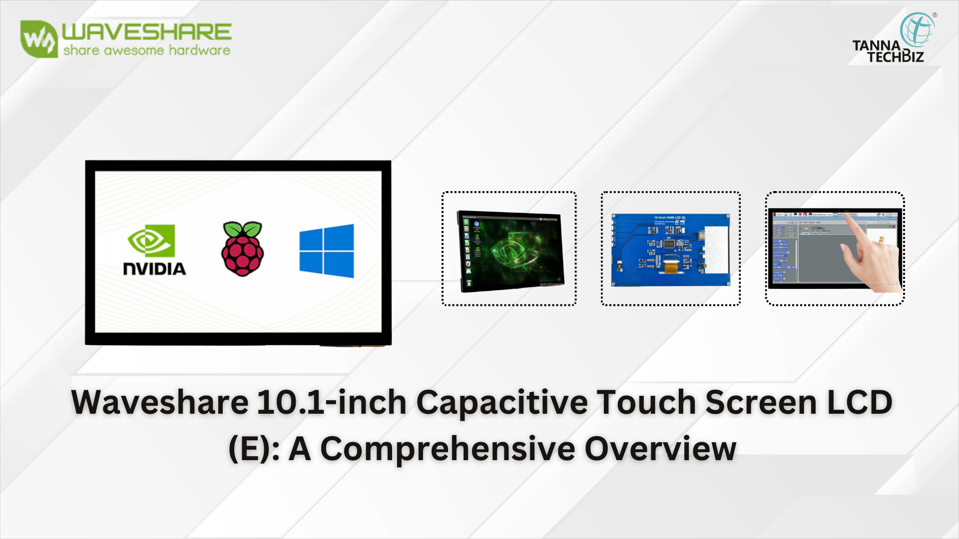 Waveshare 10.1-inch Capacitive Touch Screen LCD (E): A Comprehensive Overview