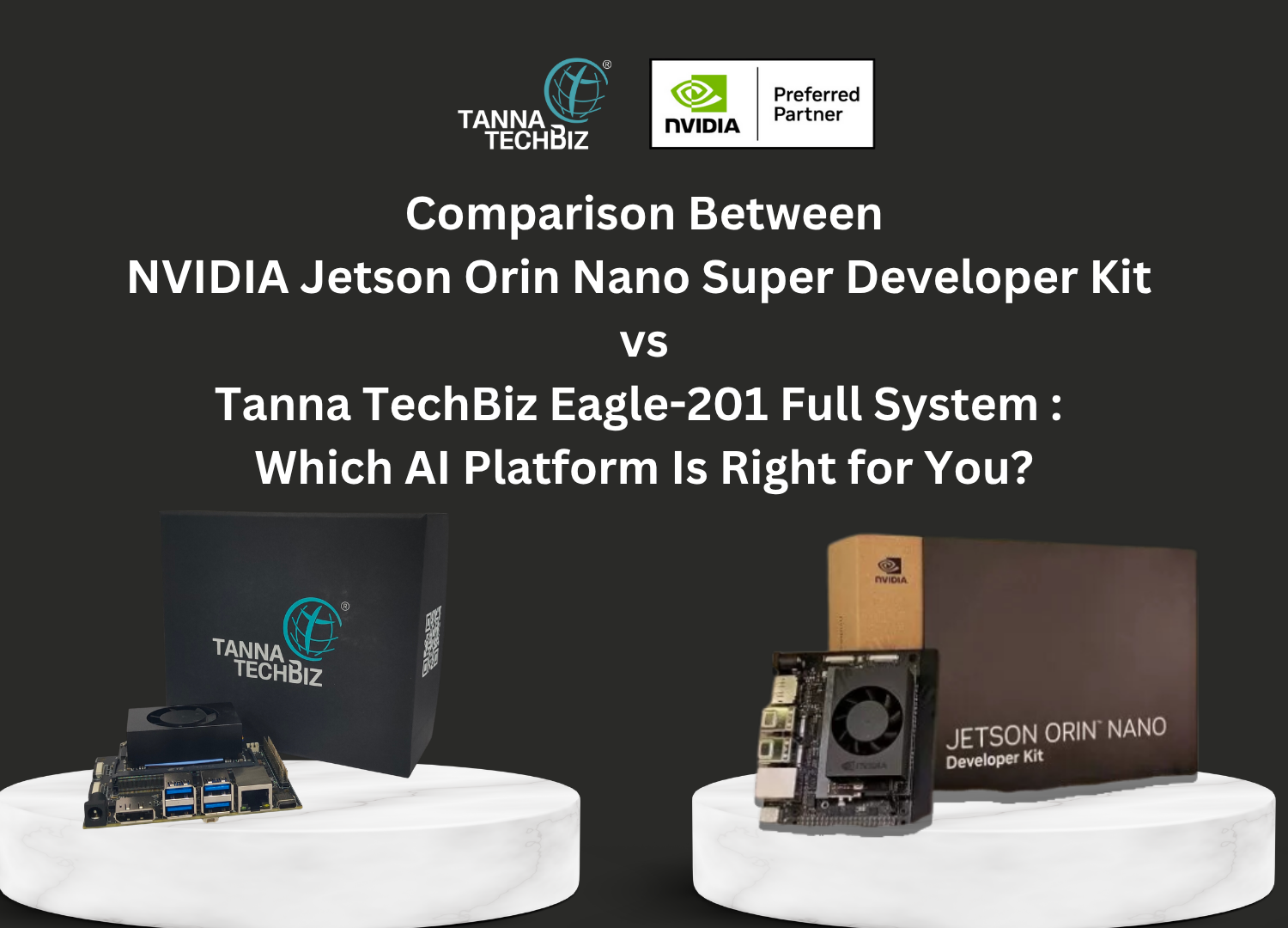 NVIDIA Jetson Orin Nano Super Developer Kit vs Tanna TechBiz Eagle-201 Full System : Which AI Platform Is Right for You?